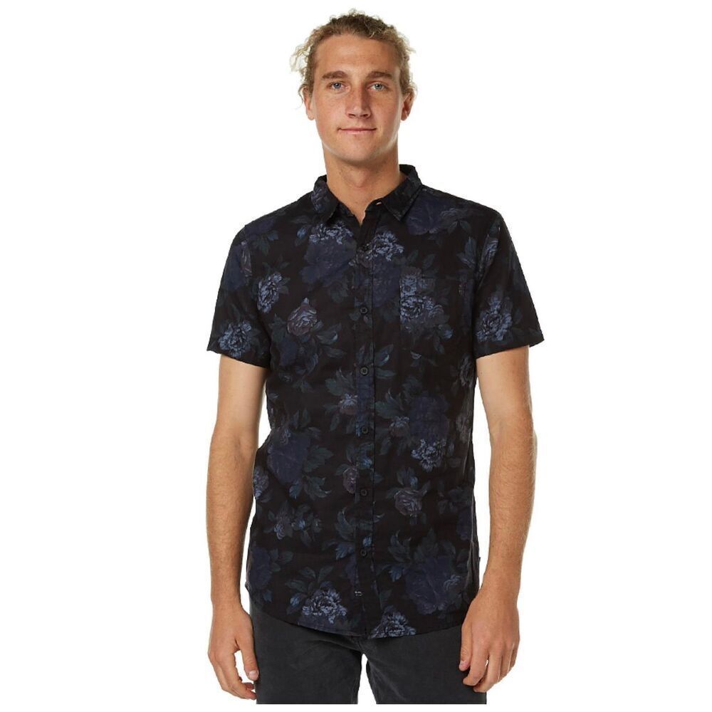 ✨Globe Ridgeway Button Down Camo Sz Medium Blue Shirt✨